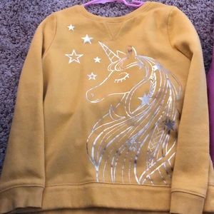 Unicorn crew neck sweatshirt